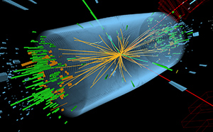 Visualisierung Higgs Boson