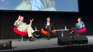 Science-Talk mit Delia Mayer und Lutz Jäncke, Moderation Rolf Probala